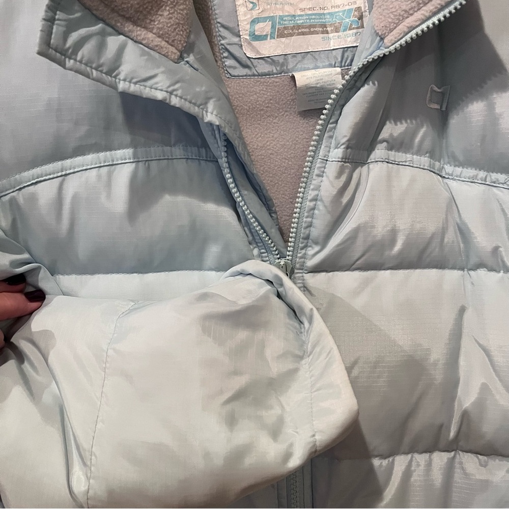 AE Aero down jacket light blue - Picture 2 of 7
